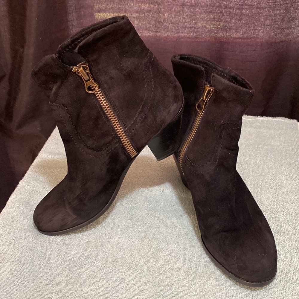 Sam Edelman black suede boots size 9.5 - Picture 6 of 11